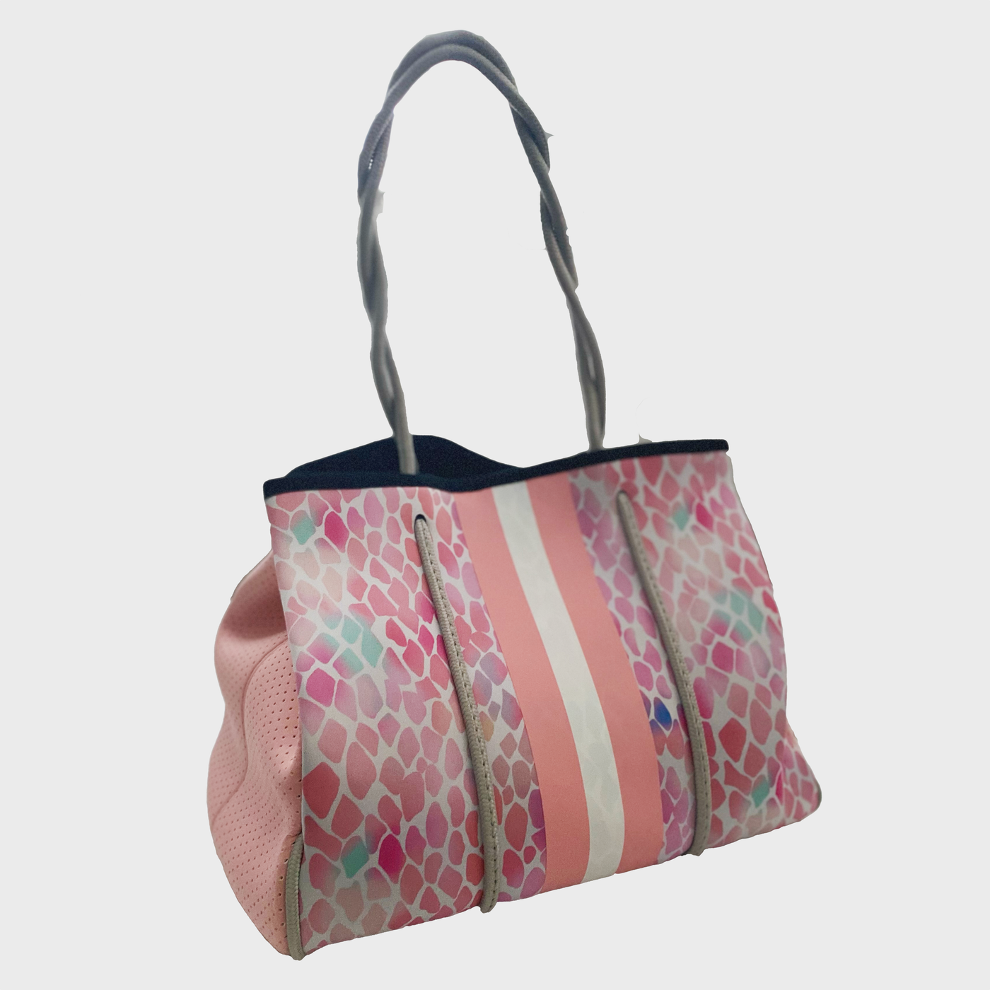 Rainbow Neoprene Tote Bag